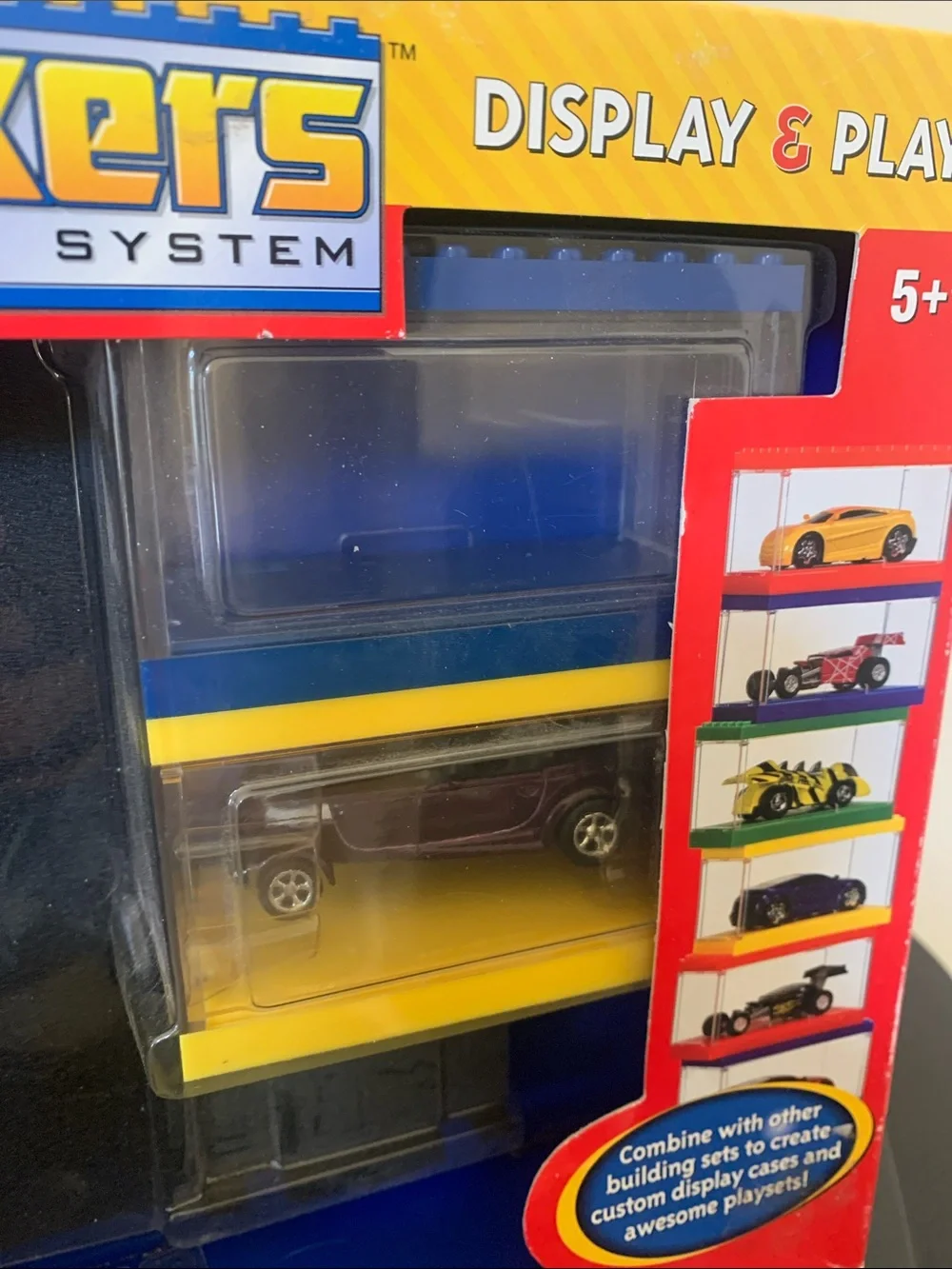 Stackers Deluxe Track Pack Building System 2 Tracks 1 Car 2 Cases Kids Toy New